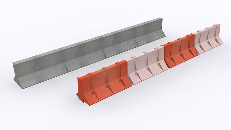 مقایسه نیوجرسی پلی اتیلنی و بتنی