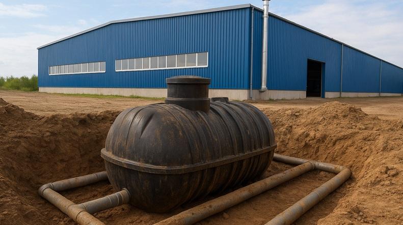 سپتیک تانک پلی‌اتیلن چیست و مزایا و معایب آن چیست؟