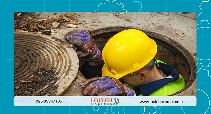 لایروبی و لجن کشی منهول